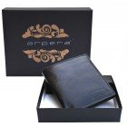 arpera | Leather Mens Wallet | C11429-1 |  Black